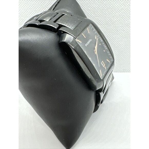 Fossil FS4120 Men's Black Stainless Steel Analog Dial Quartz Wrist Watch JNA343 - Picture 3 of 11